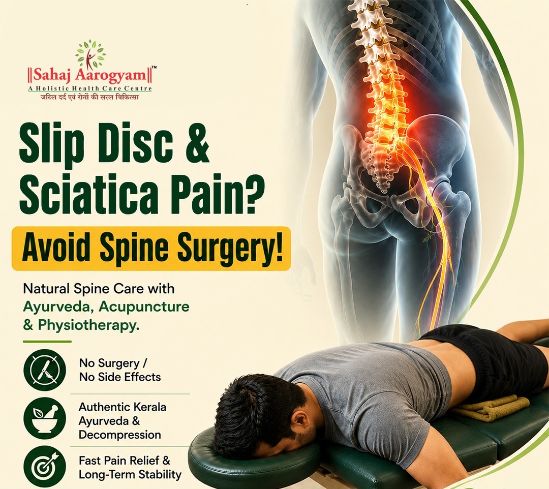 Slip Disc & Sciatica Pain: Can You Avoid Spine Surgery?