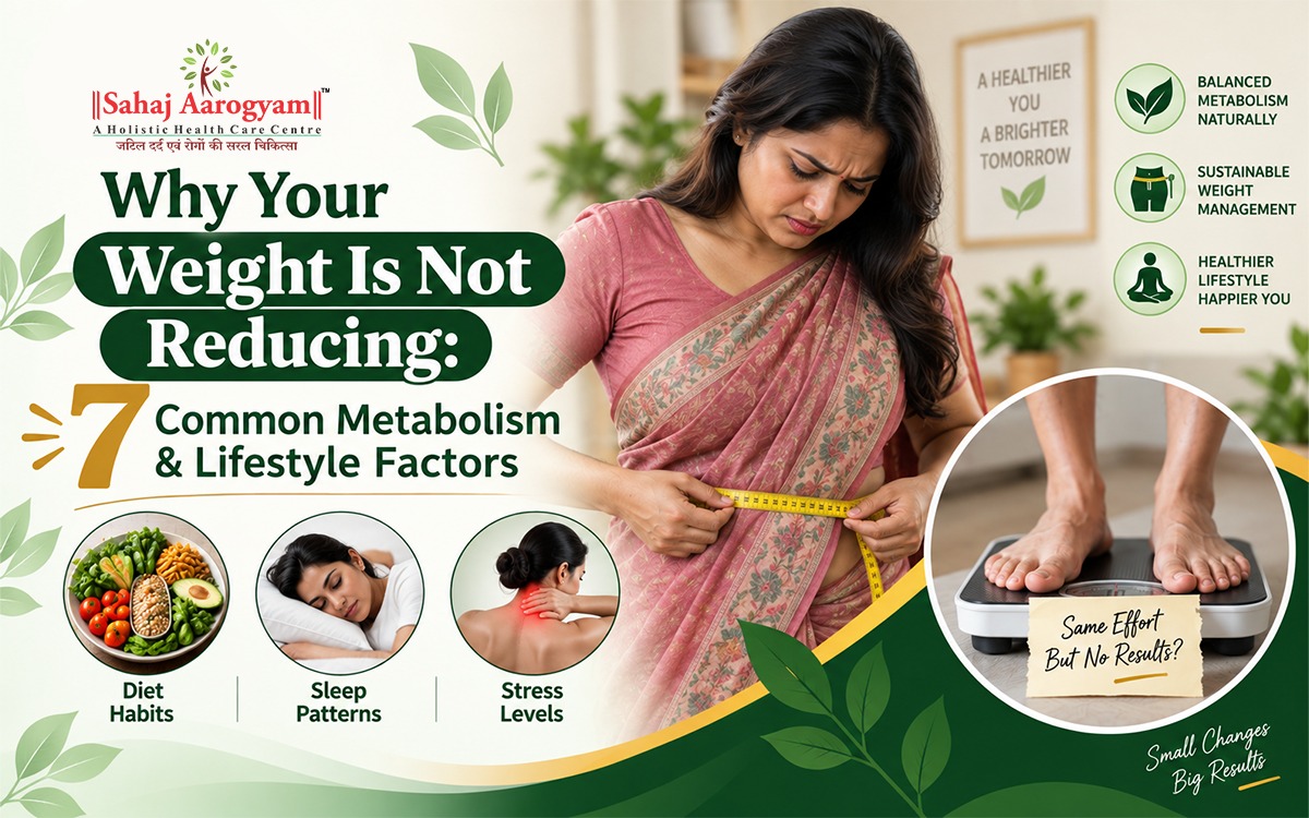 Why Your Weight Is Not Reducing: 7 Common Metabolism & Lifestyle Factors